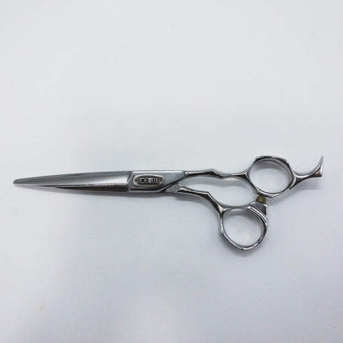 【ジョーウェルJOEWELL】CRAFT CR-630 シザー オフセット 理容 美容ハサミ 美容師 理容師 右利き 6.3インチ 中古 sc1000