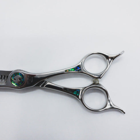 【トギノンTOGINON】PREMIUM TWIN5.8プレミアムクイーン ツイン メガネ シザー セニング 美容ハサミ すきばさみ 美容師 理容師 約40% 右利き 5.8インチ 中古 sc1008