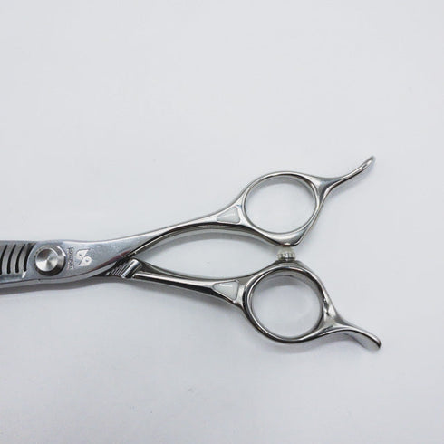 【トギノンTOGINON】サクセスダイナ5.8 メガネ シザー セニング 美容ハサミ すきばさみ 美容師 理容師 約70% 右利き 5.8インチ 中古 sc1011