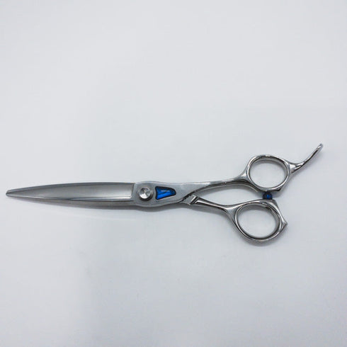 新品同様【トギノンTOGINON】マリンシャーク6.8 荒刈 シザー オフセット 理容 美容ハサミ 美容師 理容師 右利き 6.8インチ 中古 sc1014