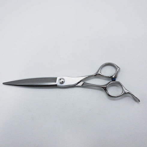 新品同様【トギノンTOGINON】マリンシャーク6.8 荒刈 シザー オフセット 理容 美容ハサミ 美容師 理容師 右利き 6.8インチ 中古 sc1014