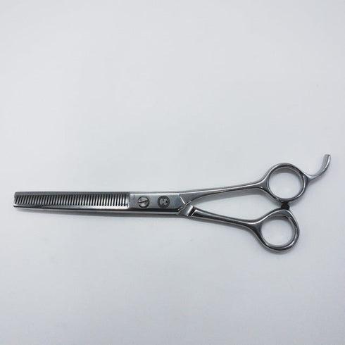 【菊王冠BOB中野製作所】K-442 トリミングシザー 右利き セニング トリマー ペット 6.5インチ 中古 sc1015