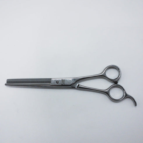 【菊王冠BOB中野製作所】K-442 トリミングシザー 右利き セニング トリマー ペット 6.5インチ 中古 sc1015