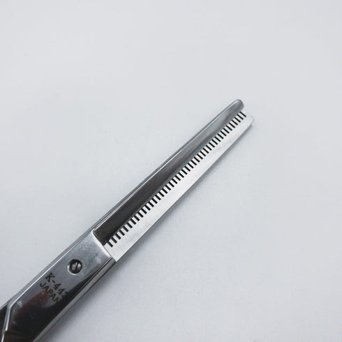 【菊王冠BOB中野製作所】K-442 トリミングシザー 右利き セニング トリマー ペット 6.5インチ 中古 sc1015