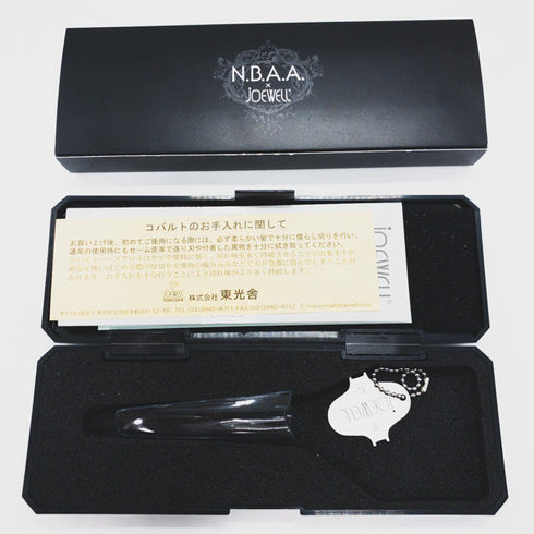 【ジョーウェルJOEWELL×N.B.A.A.】NJ-SC4 シザー オフセット 理容 美容ハサミ 美容師 理容師 右利き 6.5インチ 中古 sc1026