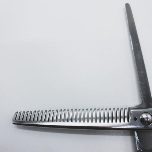 【ミズタニシザーズ ミズタニシザーMIZUTANI SCISSORS】Re-tro THINNING 30レトロ メガネ シザー セニング 美容ハサミ すきばさみ 美容師 理容師 約30% 右利き 5.7インチ 中古 sc1032