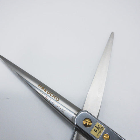 美品【白鳥HAKUCHO東京理器】SUPER30 トリミングシザー オフセット 右利き トリマー ペット 7インチ 中古 sc1037