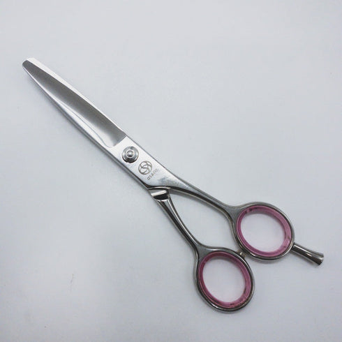 【アルファシザーas&co】NCWカーブ スライド ドライカット シザー メガネ 理容 美容ハサミ 美容師 理容師 右利き 5.5インチ 中古 sc1038