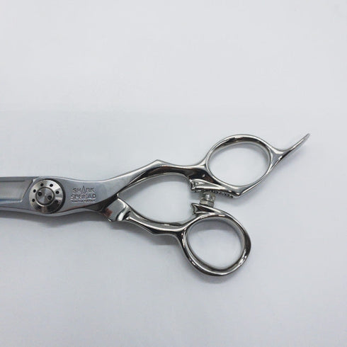 新品同様【トギノンTOGINON】シャークスプレッドSHARK SPREAD6.8 シザー オフセット 理容 美容ハサミ 美容師 理容師 右利き 6.8インチ 中古 sc1047