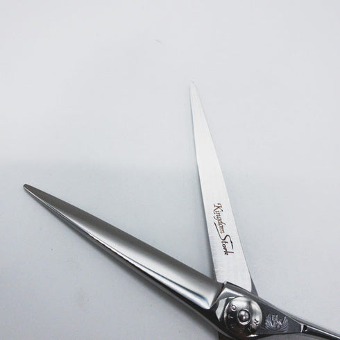 【ナルトシザーズ ナルトシザーNARUTO SCISSORS】メガネST-VS シザー メガネ 理容 美容ハサミ 美容師 理容師 右利き 6.3インチ 中古 sc1061