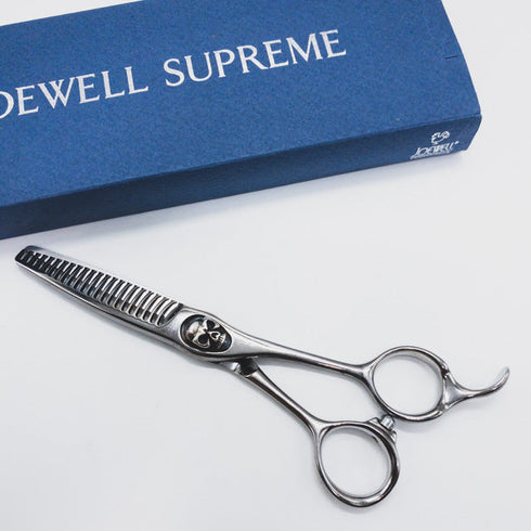 【ジョーウェルJOEWELL】SUPREME SGT-22スプリーム オフセット シザー セニング 美容ハサミ すきばさみ 美容師 理容師 約10~15% 右利き 5.9インチ 中古 sc1084