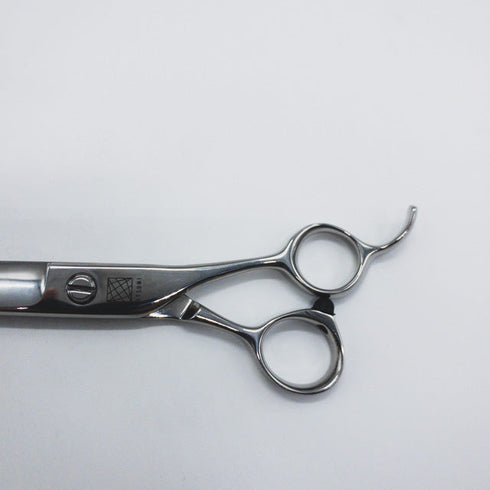 新品未使用【内海ウツミUTSUMI】JYO AL80 城 トリミングシザー オフセット 右利き トリマー ペット 7インチ 中古 sc1985