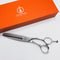 【ミズタニシザーズ ミズタニシザーMIZUTANI SCISSORS】STELLITE alloy 231ステライトアロイ逆刃 オフセット シザー セニング 美容ハサミ すきばさみ 美容師 理容師 約25~30% 右利き 6.1インチ 中古 sc1089
