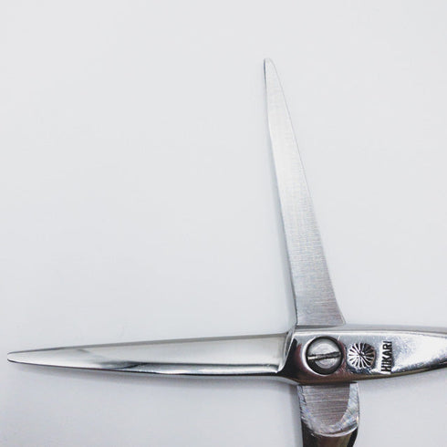 【ヒカリシザーズHIKARI光シザーHIKARI SCISSORS】NO.2 Bシザー オフセット理容 美容ハサミ 右利き 5.8インチ 中古 sc109