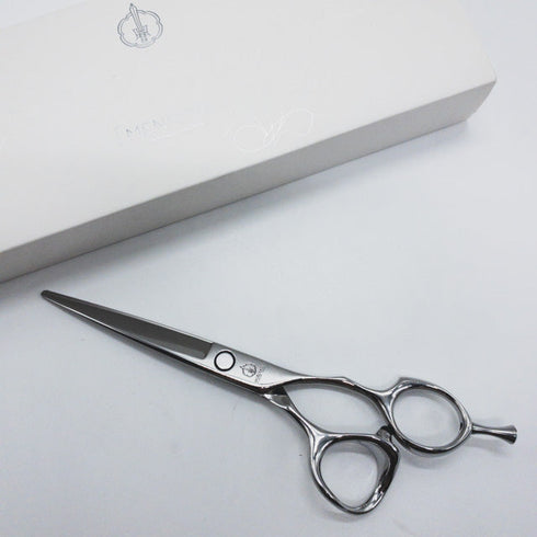 【ミズタニシザーズ ミズタニシザーMIZUTANI SCISSORS】ACRO NEW PRECISIONERニュープレシジョナー薄刃 シザー オフセット 理容 美容ハサミ 美容師 理容師 右利き 6インチ 中古 sc1090