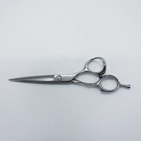 【ミズタニシザーズ ミズタニシザーMIZUTANI SCISSORS】ACRO NEW PRECISIONERニュープレシジョナー薄刃 シザー オフセット 理容 美容ハサミ 美容師 理容師 右利き 6インチ 中古 sc1090