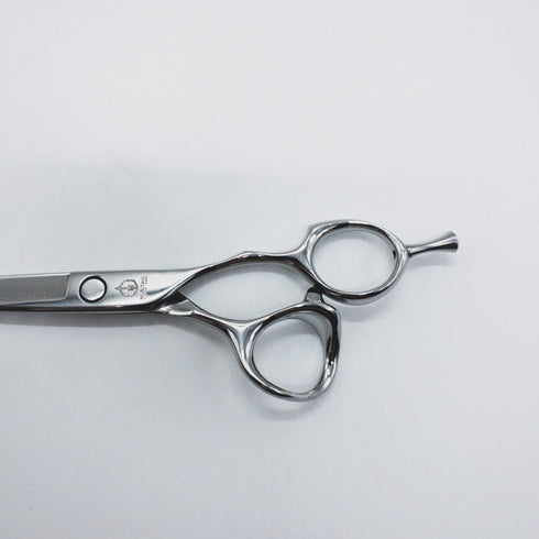 【ミズタニシザーズ ミズタニシザーMIZUTANI SCISSORS】ACRO NEW PRECISIONERニュープレシジョナー薄刃 シザー オフセット 理容 美容ハサミ 美容師 理容師 右利き 6インチ 中古 sc1090