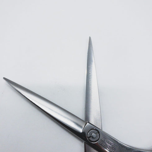 【ミズタニシザーズ ミズタニシザーMIZUTANI SCISSORS】ACRO NEW PRECISIONERニュープレシジョナー薄刃 シザー オフセット 理容 美容ハサミ 美容師 理容師 右利き 6インチ 中古 sc1090