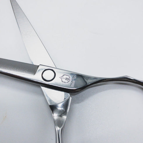 【ミズタニシザーズ ミズタニシザーMIZUTANI SCISSORS】ACRO NEW PRECISIONERニュープレシジョナー薄刃 シザー オフセット 理容 美容ハサミ 美容師 理容師 右利き 6インチ 中古 sc1090
