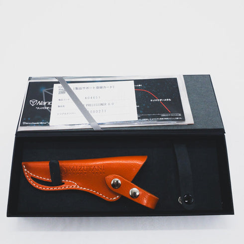 【ミズタニシザーズ ミズタニシザーMIZUTANI SCISSORS】ACRO NEW PRECISIONERニュープレシジョナー薄刃 シザー オフセット 理容 美容ハサミ 美容師 理容師 右利き 6インチ 中古 sc1090