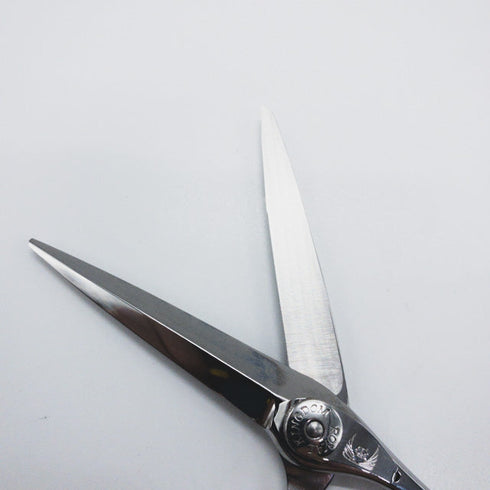 【ナルトシザーズ ナルトシザーNARUTO SCISSORS】スピンヘネシー シザー オフセット 理容 美容ハサミ 美容師 理容師 右利き 5.6インチ 中古 sc1091