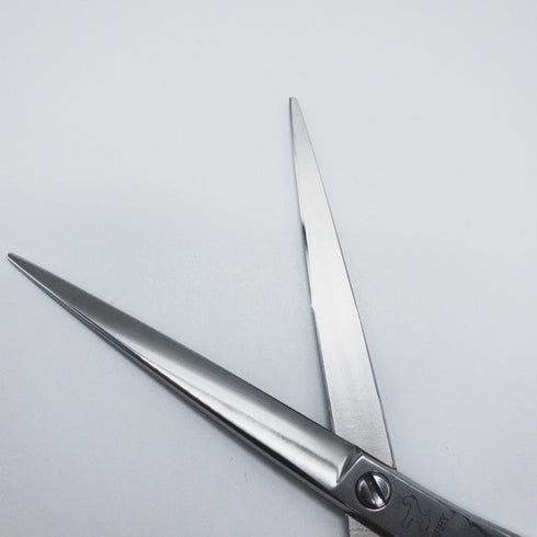 【ケリー ワンクスKERRY】WKA-69 ストレート トリミングシザー オフセット 右利き トリマー ペット 7インチ 中古 sc1092