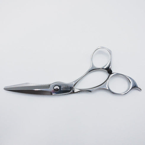 【ミズタニシザーズ ミズタニシザーMIZUTANI SCISSORS】ACRO KNIFEアクロナイフシザー オフセット理容 美容ハサミ 右利き 5.8インチ 中古 sc110