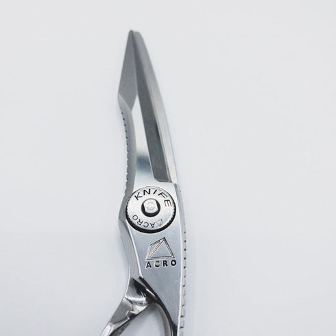 【ミズタニシザーズ ミズタニシザーMIZUTANI SCISSORS】ACRO KNIFEアクロナイフシザー オフセット理容 美容ハサミ 右利き 5.8インチ 中古 sc110