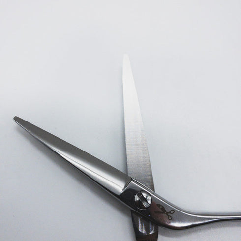 美品【チョッキンシザーCHOKKIN】SC-50スーパーボブ鋏 トリミングシザー オフセット 右利き トリマー ペット 5インチ 中古 sc1118