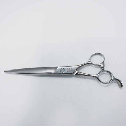 新品未使用【内海ウツミUTSUMI】JYO城 EX75 トリミングシザー オフセット 右利き トリマー ペット 7.5インチ 中古 sc2635