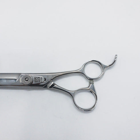 新品未使用【内海ウツミUTSUMI】JYO城 EX75 トリミングシザー オフセット 右利き トリマー ペット 7.5インチ 中古 sc2635