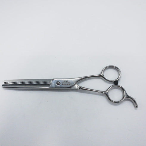 新品未使用【内海ウツミUTSUMI】PT40 トリミングシザー 右利き セニング トリマー ペット 6.5インチ 中古 sc1284