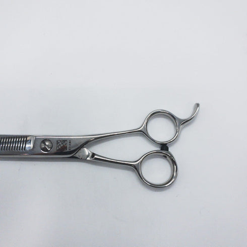 新品未使用【内海ウツミUTSUMI】PT40 トリミングシザー 右利き セニング トリマー ペット 6.5インチ 中古 sc1284