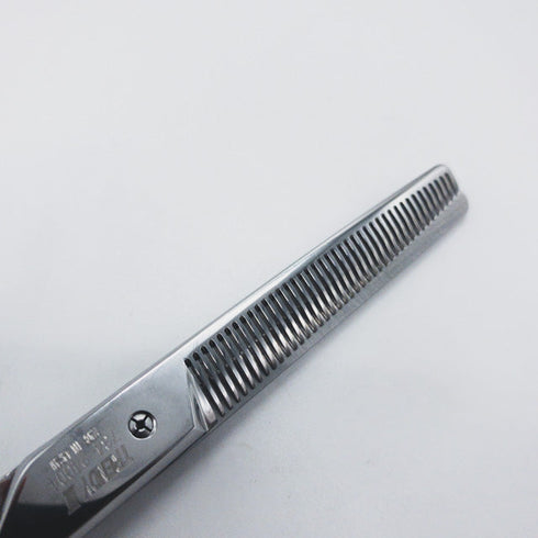 美品【ヒカリシザーズHIKARI光シザーHIKARI SCISSORS】TRENDY3 734 逆刃 オフセット シザー セニング 美容ハサミ すきばさみ 美容師 理容師 約10% 右利き 6インチ 中古 sc1130