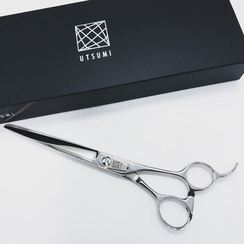 新品未使用【内海ウツミUTSUMI】USSX70 C シザー オフセット 理容 美容ハサミ 美容師 理容師 右利き 7インチ 中古 sc1185