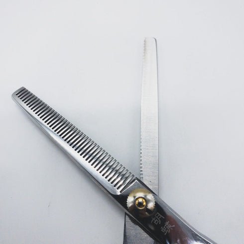 【東京理器 胡蝶】TY-42F トリミングシザー オフセット 右利き トリマー ペット 6.5インチ 中古 sc1138