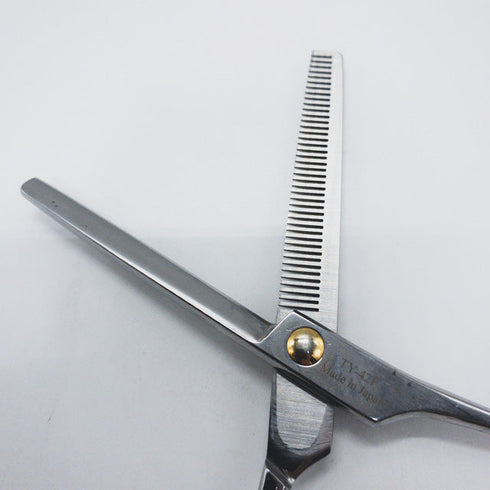 【東京理器 胡蝶】TY-42F トリミングシザー オフセット 右利き トリマー ペット 6.5インチ 中古 sc1138