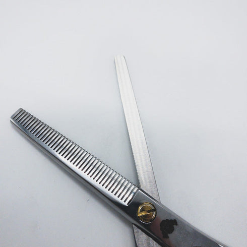 【メーカー不明】42-C トリミングシザー 右利き セニング トリマー ペット 6.5インチ 中古 sc1142