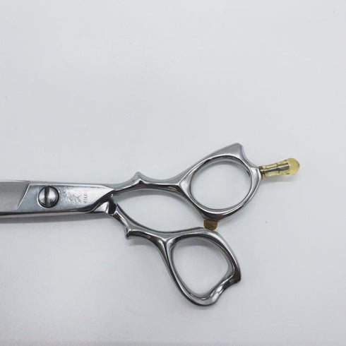 【ヒカリシザーズHIKARI光シザーHIKARI SCISSORS】B-DRY COSMOS164 ドライカット スライド シザー オフセット 理容 美容ハサミ 美容師 理容師 右利き 6.1インチ 中古 sc1144