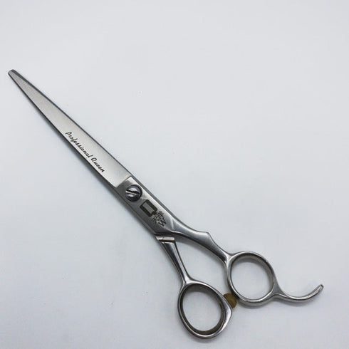 【TENYO天洋】QUEEN TENYO W シザー オフセット 理容 美容ハサミ 美容師 理容師 右利き 6.7インチ 中古 sc1155