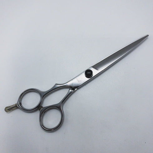 【ヒカリシザーズHIKARI光シザーHIKARI SCISSORS】LE-6 シザー オフセット 理容 美容ハサミ 美容師 理容師 左利き 6.25インチ 中古 sc1158