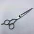 【ヒカリシザーズHIKARI光シザーHIKARI SCISSORS】LE-6 シザー オフセット 理容 美容ハサミ 美容師 理容師 左利き 6.25インチ 中古 sc1158