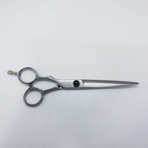 【ヒカリシザーズHIKARI光シザーHIKARI SCISSORS】LE-6 シザー オフセット 理容 美容ハサミ 美容師 理容師 左利き 6.25インチ 中古 sc1158