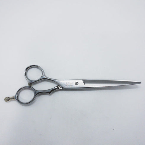 【ヒカリシザーズHIKARI光シザーHIKARI SCISSORS】LE-6 シザー オフセット 理容 美容ハサミ 美容師 理容師 左利き 6.25インチ 中古 sc1158
