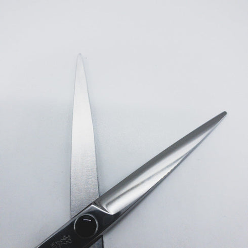 【ヒカリシザーズHIKARI光シザーHIKARI SCISSORS】LE-6 シザー オフセット 理容 美容ハサミ 美容師 理容師 左利き 6.25インチ 中古 sc1158
