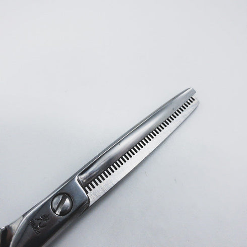 【ヒカリシザーズHIKARI光シザーHIKARI SCISSORS】TRENDYⅢトレンディ3 734 オフセット シザー セニング 美容ハサミ すきばさみ 美容師 理容師 約10% 右利き 6インチ 中古 sc1159