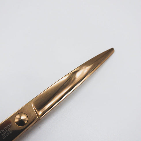 【シルバーラインSilverLine】のこぎり刃スリムカーブSC6510 トリミングシザー メガネ 右利き トリマー ペット 6.5インチ 中古 sc1166