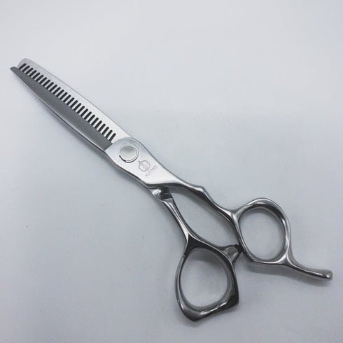 【ミズタニシザーズ ミズタニシザーMIZUTANI SCISSORS】CROSSOVER TH-125 USUBA逆刃 オフセット シザー セニング 美容ハサミ すきばさみ 美容師 理容師 約20~25% 右利き 5.8インチ 中古 sc1168