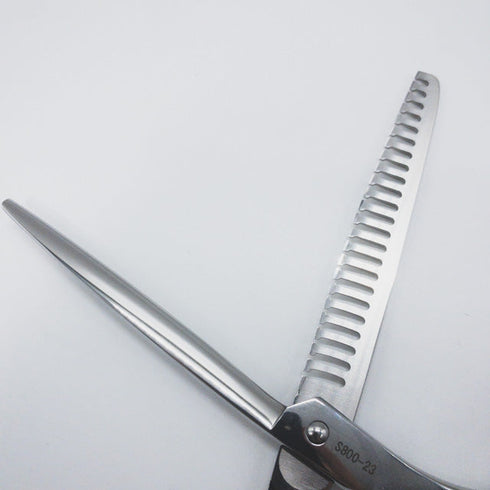 【ケリー ワンクスKERRY】S800-23 ブレンダー ブレンディング トリミングシザー 右利き セニング トリマー ペット 7.8インチ 中古 sc1169