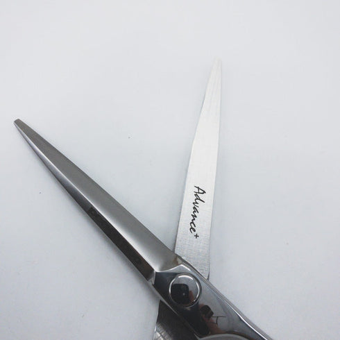 美品【ピークアブーPEEK-A-BOO】advance+アドバンスプラス6.2 シザー メガネ 理容 美容ハサミ 美容師 理容師 右利き 6.2インチ 中古 sc1364